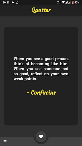 Quotter Screen 2