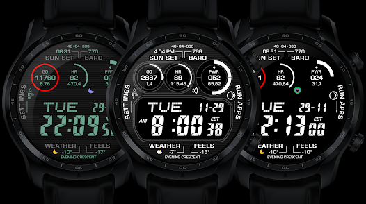 Captura 16 RETRO DIGITAL A Watch Face android