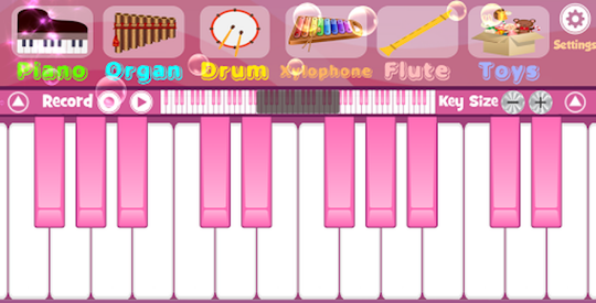 Pink Piano App