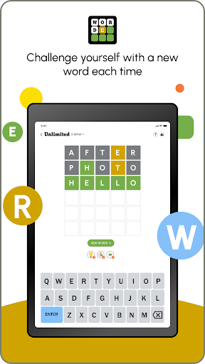 Screenshot of Worde: Daily & Unlimited