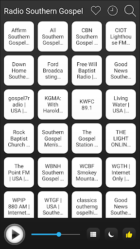 Android application Southern Gospel Radio FM Music screenshort