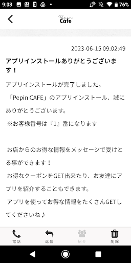 Pepin CAFE Screen 2