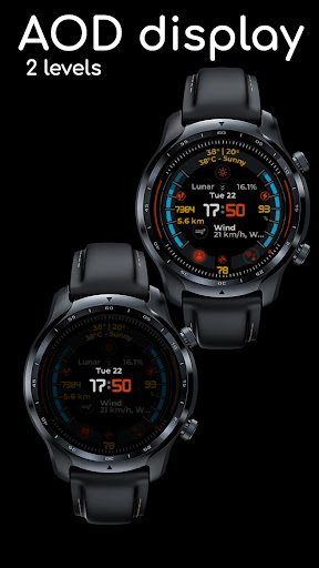 Digital Watch Face CUE124 screenshot 6