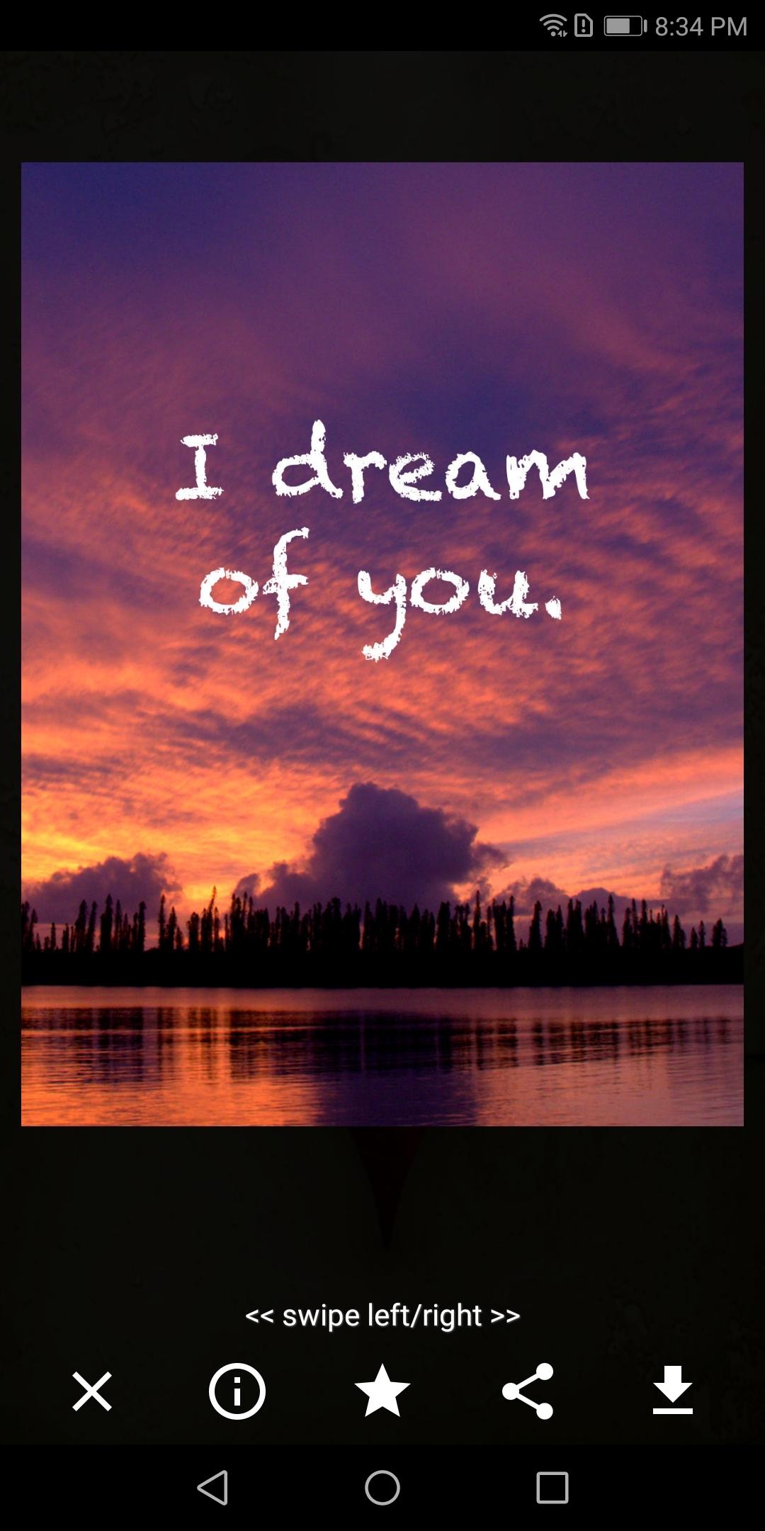 Android application Love Quotes” Pro screenshort