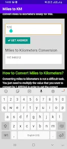 Miles to KM Apps on Google Play