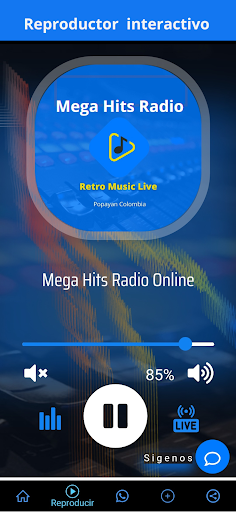 Mega Hits Radio Popayán Screen 2