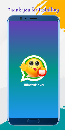 Android application Whatsticka - WA Sticker App screenshort