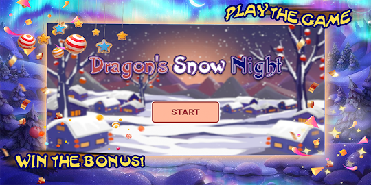 Dragon's snow night