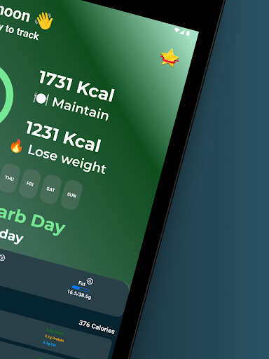 Screenshot of Carb Cycling Counter・Carbner