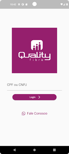 Android application ClienteQuality screenshort