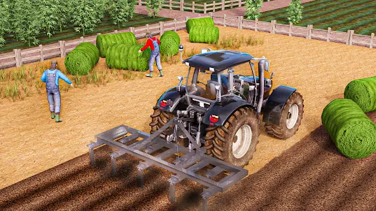 Farm Tractor Farming Games Sim