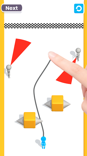 Android application Draw Route screenshort