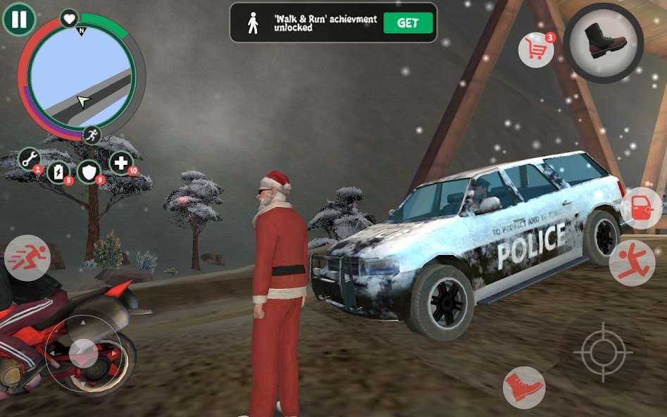 Crime Santa banner