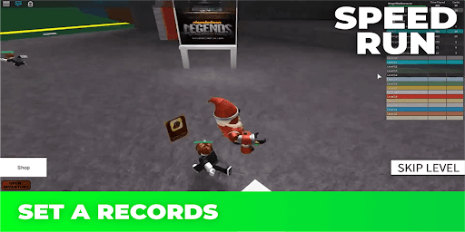 Android application Speed run for roblox screenshort