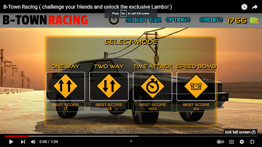 B-Town Racing Screen 2