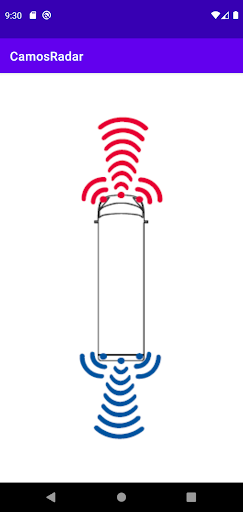 Android application CAMOS Radar screenshort