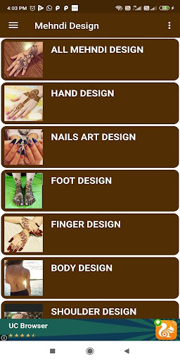 Mehndi Designs (offline) Screenshot 1 - AppWisp.com