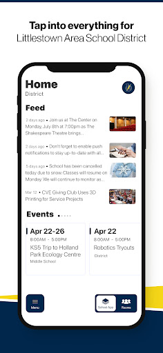 Android application Littlestown School District screenshort