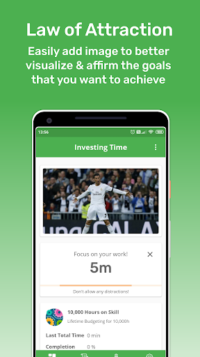 Screenshot of Time Budget - Time Management