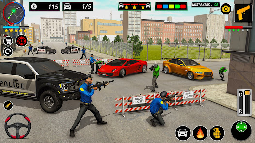 Police SUV Chase Thief Games 1.3 APK + Мод (Unlimited money) за Android