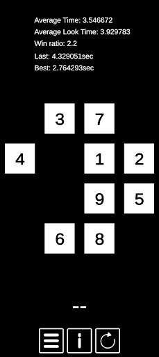 Remember 9 - Memory Game Screen 2