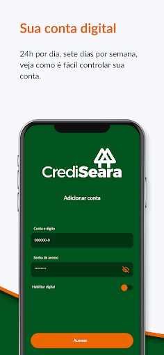 Android application CrediSeara screenshort