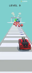 Car vs Balls