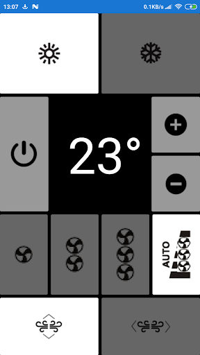 GREE AC remote,simple,0setting Screen 3