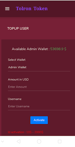 Tolron Token