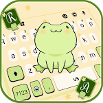 Cover Image of Download Cute Green Frog Theme  APK