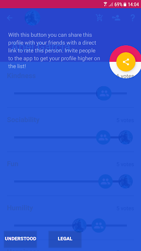RateThem - Rate personality tr Screen 3