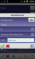 screenshot of AutoShortcut
