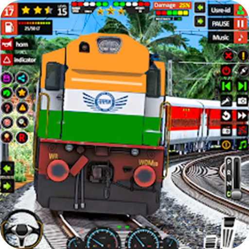 City Train Simulator Games 3d logo