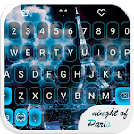 Cover Image of Herunterladen Night Paris Emoji Keyboard 1.0.6 APK