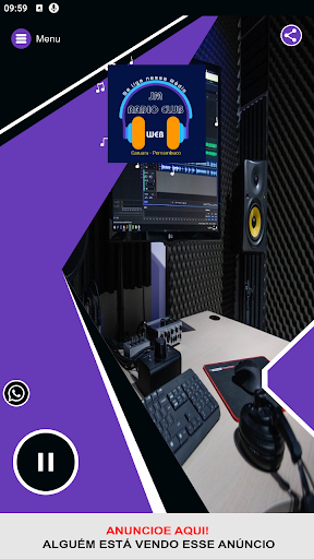 Android application JM Rádio Club screenshort