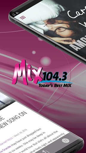 Screenshot of Mix 104.3 (KMXY)