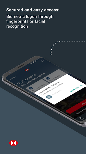 Screenshot of HSBC HK Business Express