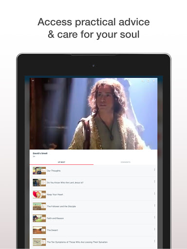 Screenshot of Universal Living Faith Network