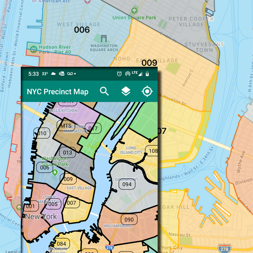 NYC Precinct Map