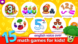 Game screenshot 123 counting game for kids mod apk