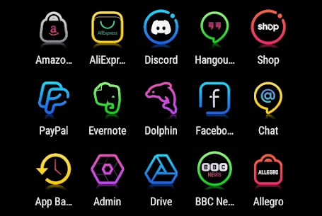 Gradients Icon Pack APK (Naka-Patch/Buong) 3