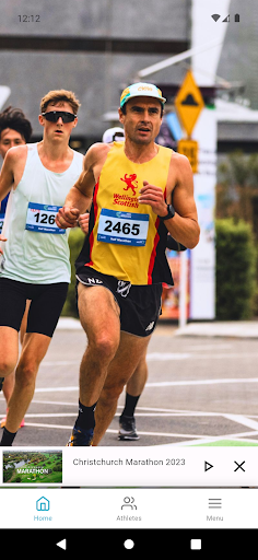 Android application Christchurch Marathon screenshort