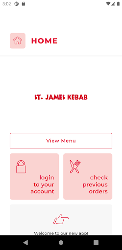 Android application St James Kebab NN5 screenshort