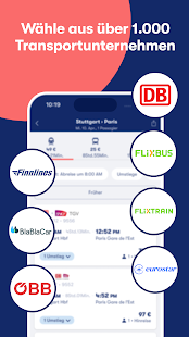 Omio: Bahn-, Bus- & Flugticket Screenshot