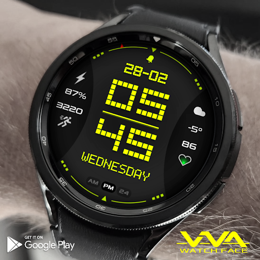 VVA66 Minimalistic Watch face Screen 3