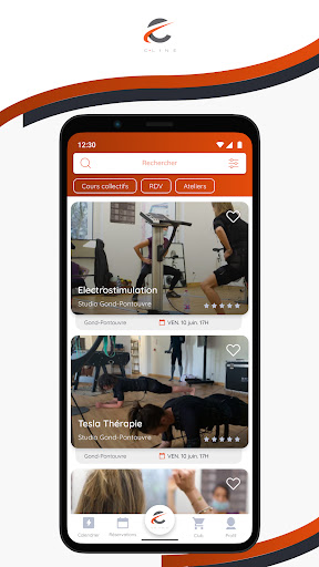 C.line-Electrostimulation