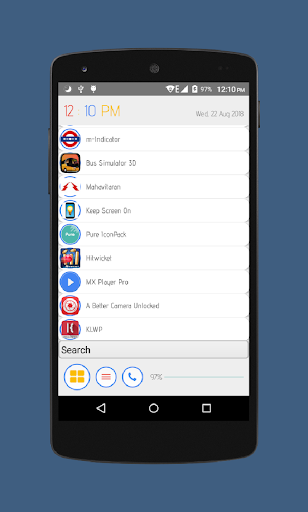 Material Launcher Screen 3
