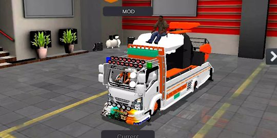 MOD BUSSID Truck Towing