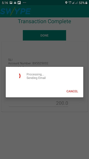 MCSPay DevTest Screen 2