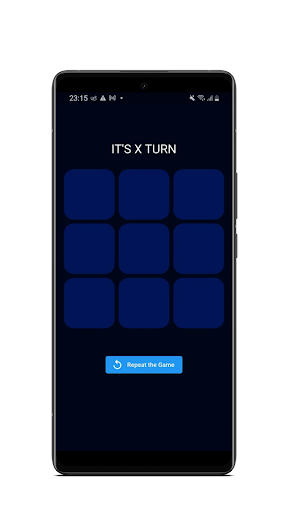 Android application Tic Tac Toe screenshort